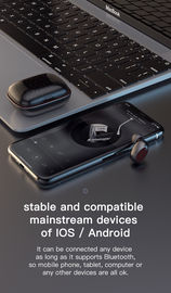 Touch-Screen Wireless Stereo Bluetooth Earphone New Upgrade 5.0 Chip ES02